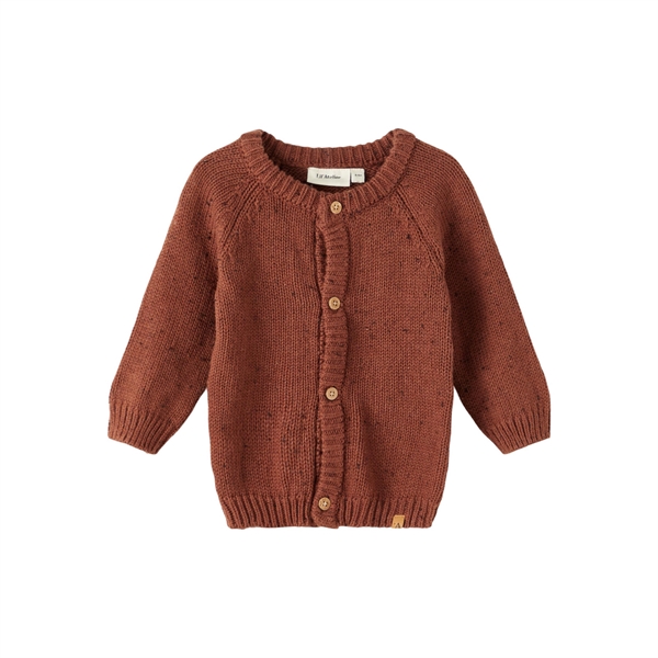 Lil\' Atelier - Galto strikket cardigan - Cambridge brown